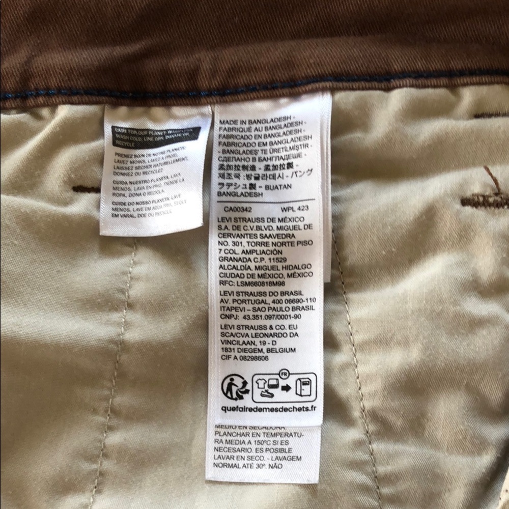 Levi's Brown Chinos - Picture 2 of 7